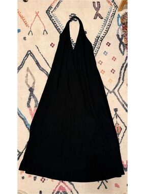 Club Monaco Black Halter Evening Dress